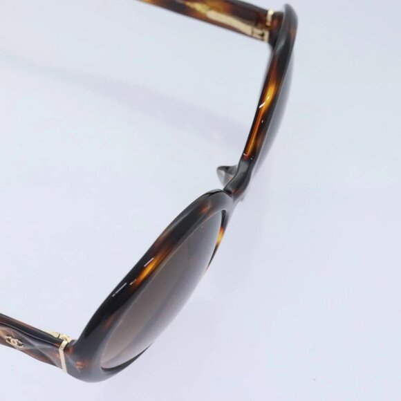 Christian Dior Sunglasses Plastic Brown Gold Auth yk15068 - Picture 7 of 12